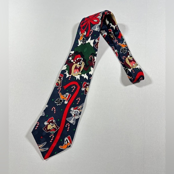 Warner Bros. Other - Looney Tunes 1993 Christmas Tie 🎄​​